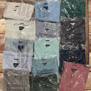Bundles-13 XXL BUTTON DOWNS-2 weeks & a date night